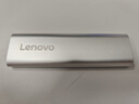 聯(lián)想（Lenovo）2TB 移動(dòng)硬盤(pán)固態(tài)(PSSD) ZX1 Type-c USB3.1雙接口 讀速560MB/s 手機直連 電腦 銀色 曬單實(shí)拍圖
