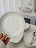 以辰高級感碗碟套裝家用2025新款高顏值餐具簡(jiǎn)約陶瓷碗盤(pán)碗筷喬遷碗具 【高溫釉下彩】4人食 30件套 曬單實(shí)拍圖