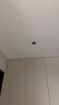雷士（NVC）LED筒燈客廳背景墻嵌入式洗墻小山丘鋁材7瓦黑杯暖白【明月】Ra95 曬單實拍圖