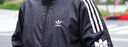 adidas情侶款復古風(fēng)梭織立領(lǐng)夾克外套男女秋季阿迪達斯官方三葉草 巖層橄欖綠 XL 曬單實(shí)拍圖