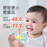 世喜曼哈頓手抓球牙膠嬰兒玩具口欲期0-3-6個(gè)月可啃咬食品級(jí)抓握訓(xùn)練 曬單實(shí)拍圖