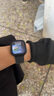 Apple/蘋果 Watch Series 10 智能手表GPS款42毫米亮黑色鋁金屬表殼黑色運動型表帶S/M MX1M3CH/B 曬單實拍圖