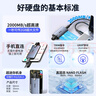 SSK飚王M.2移動(dòng)固態(tài)硬盤(pán)PSSD手機筆記本電腦外置外接SSD大容量高速長(cháng)江存儲type-c接口nvme硬盤(pán) 1TB【2050MB/S】極速迷你輕薄版 曬單實(shí)拍圖