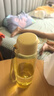 特百惠（Tupperware）樂動(dòng)750ML塑料杯夏季大容量運(yùn)動(dòng)戶外便攜水杯子帶吸管雙飲 果汁橙 曬單實(shí)拍圖