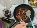 京東京造手撕風干牛肉干500g香辣味 量販裝休閑零食肉干肉脯 約6成干偏油 曬單實拍圖