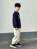 Gap【大小童同款】男女童2025秋季新款logo抓絨衛(wèi)衣兒童裝829305 海軍藍(lán) 140 /68(10-11歲) 曬單實(shí)拍圖