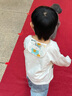 千奇寶貝 隔汗巾兒童純棉紗布幼兒園男女寶寶后背吸汗巾a類(lèi)嬰兒大童大號夏 隨機男生 2條裝 4層四季款 M碼（適合2-4歲） 曬單實(shí)拍圖
