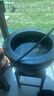 景德鎮(zhèn)特大號(hào)口徑陶瓷花盆種樹花盆陽臺(tái)庭院落地睡蓮荷花盆缸 平口雕刻黑蓮 陶瓷 x 直徑41cm高26cm-底部無孔 曬單實(shí)拍圖