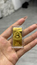 明牌珠寶足金黃金大吉葫蘆金條投資金送禮AFQ0185 金條 10克 曬單實(shí)拍圖
