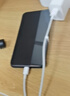 華為（HUAWEI）原裝手機殼皮套智能視窗翻蓋式保護套全包5G防摔高檔商務(wù)官方原廠(chǎng)曲面限量版 P40 Pro皮套 【黑色】+5A線(xiàn) 曬單實(shí)拍圖