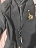 星禾萊日系學院風男生dk西裝制服外套jk校供感紅色西服學生痞帥班服套裝 墊肩西服黑+白襯衫藏青領(lǐng)帶+黑西 M 建議【95-110斤】 曬單實拍圖