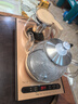 友家鋪子（Biooner）全自動(dòng)上水電熱水壺燒水壺家用辦公茶臺一體機茶桌茶幾嵌入式茶具套裝 RY-09金色保溫1L 曬單實(shí)拍圖