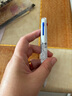 斑馬牌（ZEBRA）多功能三色中性筆 黑藍紅0.5mm多色筆 學生商務辦公簽字筆J3J2 雪白色桿 曬單實拍圖