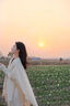 恒源祥羊毛披肩女外搭2025新款高級感流蘇空調(diào)房清冷感斗篷披風(fēng)女 白色[含羊毛] 曬單實(shí)拍圖