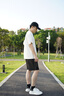 卡賓（CABBEEN）【提花肌理】寬松休閑短褲男2025年夏高彈運動(dòng)五分褲百搭透氣 煤黑色01 M /170/48 曬單實(shí)拍圖