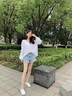 回力女鞋小白鞋女2025新款百搭一腳蹬帆布鞋女夏款鞋子女生板鞋女 白色-淺口夏季薄款 37 曬單實(shí)拍圖