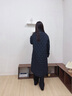 波司登25年秋女長(zhǎng)款90鵝絨極簡(jiǎn)小香風(fēng)菱形格羽絨服外套B250134188 曬單實(shí)拍圖