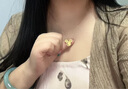 老鳳祥迪士尼米奇黃金吊墜女款足金項鏈七夕情人節(jié)生日禮物送女友愛人 米奇吊墜 【配S925銀鏈】 約4.3g 曬單實拍圖
