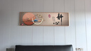 輕奢簡(jiǎn)約臥室床頭裝飾畫(huà)高級感主臥床頭畫(huà)臥室掛畫(huà)1.8米床頭壁畫(huà) 靜心入睡-金框【要黑框可備注】 180*50cm晶瓷鑲鉆畫(huà)-掛1.8米床 曬單實(shí)拍圖
