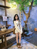 百麗弋沅露腳趾人字涼靴女2025流蘇時尚坡跟內(nèi)增高夾趾羅馬夏日西米亞涼鞋 深棕色 38 曬單實拍圖