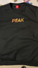 匹克（PEAK）童裝兒童加絨衛(wèi)衣男童上衣秋冬大童保暖百搭衛(wèi)衣 黑色 160  曬單實拍圖