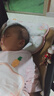 莫爾兔 嬰兒定型枕頭嬰兒0到6個(gè)月新生硅膠枕糾正頭型矯正寶寶防偏頭枕 曬單實(shí)拍圖