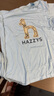 HAZZYS哈吉斯品牌童裝男女童家居服夏新品兒童彈力涼爽圓領(lǐng)家居服套裝 冰晶藍(lán) 165 曬單實(shí)拍圖