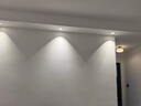 雷士照明雷士射燈深杯防眩光cob嵌入式家用客廳背景墻led小山丘洗墻燈75mm 白杯【暖白光4000K】開孔75-80mm 7W 曬單實(shí)拍圖