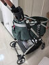 bello   W1 中小型寵物推車(chē)犬外出行狗車(chē)包分離狗狗折疊鋁合金狗車(chē)貓車(chē) W1綠色格紋 【可分離】送雨罩 建議15斤內寵物使用 寵物推車(chē) 曬單實(shí)拍圖