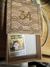 XUPING旭平首飾時(shí)尚簡(jiǎn)約陶瓷日常通勤耳飾耳釘送生日禮物 紫色蝴蝶耳釘 曬單實(shí)拍圖
