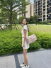 高爾夫（GOLF）單肩斜挎包女時(shí)尚包包女包通勤百搭ipad包防潑水手機(jī)包生日禮物女 果仁杏 曬單實(shí)拍圖