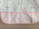 9i9兒童罩衣防水防臟長(cháng)袖吃飯衣圍裙圍兜嬰幼兒反穿衣粉熊A135 曬單實(shí)拍圖