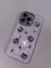 鑒百伊 高級感雙面鑲鉆貓咪適用蘋果16promax手機(jī)殼新款iPhone15pro閃粉鏡頭膜14手鏈13水鉆全包防摔 水鉆閃粉鏡頭膜【粉色-滴膠滿屏水鉆KT貓】 iPhone 16 Pro Max 曬單實拍圖