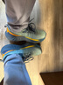 Saucony【防水款】索康尼勝利22GTX專(zhuān)業(yè)強緩震跑鞋男防水跑步鞋運動(dòng)鞋男 綠灰黃254【防水鞋面】 41 曬單實(shí)拍圖
