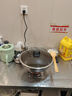 惠當(dāng)家（Hui Dang Jia）電炒鍋多功能電熱鍋電鍋家用加厚電蒸鍋電煮鍋一體鑄鐵鍋電火鍋多用途鍋Z08-34國家補(bǔ)貼 曬單實拍圖