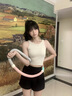 信能軟體呼啦圈女瘦肚子減肥專用彈簧健身不傷腰成人加重女軟管烏拉圈 成人款【馬卡龍色-約1200g】 曬單實(shí)拍圖