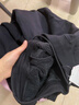 優(yōu)衣庫女裝HEATTECH仿羊羔絨運動褲/衛(wèi)褲束腳保暖褲470135 470135/09黑色 M /160/66A 曬單實拍圖