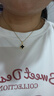 項(xiàng)鏈高級(jí)感女輕奢小眾設(shè)計(jì)ins冷淡風(fēng)鎖骨鏈雙面四葉草可水洗吊墜 金色 四葉花項(xiàng)鏈 A0292 曬單實(shí)拍圖