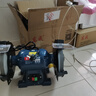 東成 砂輪機(jī)電動臺式磨刀沙輪機(jī)工業(yè)級立式磨石機(jī) S1E-FF-200 曬單實(shí)拍圖