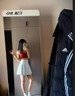 Aisunstyle防走光羽毛球網(wǎng)球百褶高腰運動(dòng)短裙休閑戶(hù)外跑步健身瑜伽裙褲夏季 白色 M 曬單實(shí)拍圖