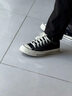 匡威（Converse）1970s男女鞋經(jīng)典低幫情侶帆布鞋運動(dòng)休閑板鞋學(xué)生鞋多巴胺 162058C 經(jīng)典低幫黑 36.5 /4 曬單實(shí)拍圖