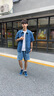asics亞瑟士乒乓球鞋夏季新款防滑輕盈比賽訓練鞋耐磨透氣運動鞋 [亞瑟士]白色/藍色-1071A104-402 41.5 /260 曬單實拍圖