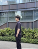 FILA 領(lǐng)航POLO|斐樂官方男裝針織短袖POLO衫2025夏季新款商務(wù)休閑上衣 傳奇藍(lán)-NV XL 180/100A/XL 曬單實(shí)拍圖