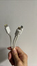 倍思Type-C數(shù)據(jù)線三合一充電線PD60W快充一拖三適用蘋果16/15promax華為小米手機ipad平板車載 1.1米白 曬單實拍圖