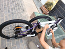 雷克斯LAUX哪吒200plus山地車(chē)成人學(xué)生代步通勤鋁合金24速純油碟 超啞幻紫（標準版） 24速 26英寸 曬單實(shí)拍圖