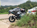 摩多狼（MOTOWOLF）摩托車頭套夏季冰絲男面罩女四季防曬擋風(fēng) 黑色  曬單實拍圖