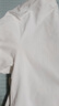 羅蒙白色T恤男夏季新款高端潮流印花t恤美式輕奢新疆棉舒適短袖T恤衫 白色T恤 XL 碼 曬單實(shí)拍圖