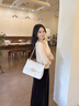 皮爾卡丹手抓紋頭層牛皮流浪包單肩斜挎包包女款2025年女包七夕情人節(jié)禮物 曬單實拍圖