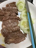 京東超市海外直采靜腌西冷牛排 凈重2.6斤 (8-10片）贈10包黑椒醬 曬單實拍圖