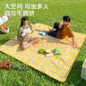 京東京造野餐墊 戶(hù)外加厚防潮墊牛津布便攜帳篷墊子沙灘地墊 200*200cm 曬單實(shí)拍圖